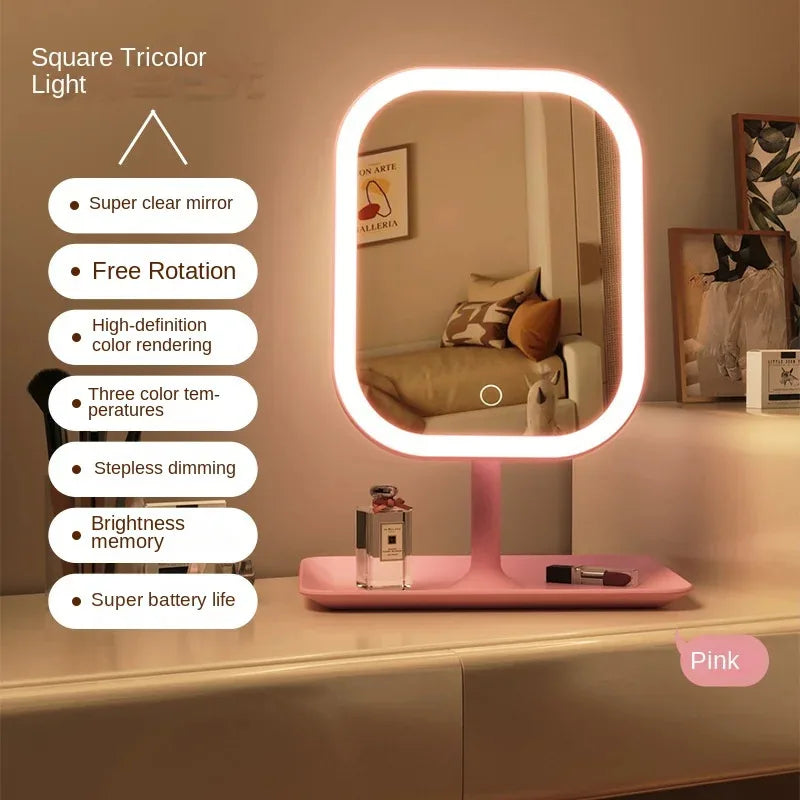 Dressing Mirror LED Rechargable