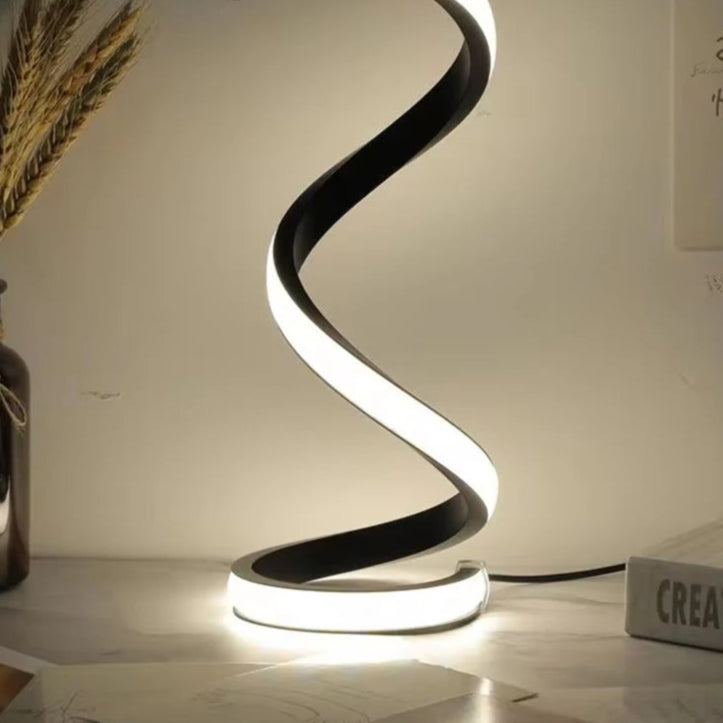 Spiral LED Table Lamp