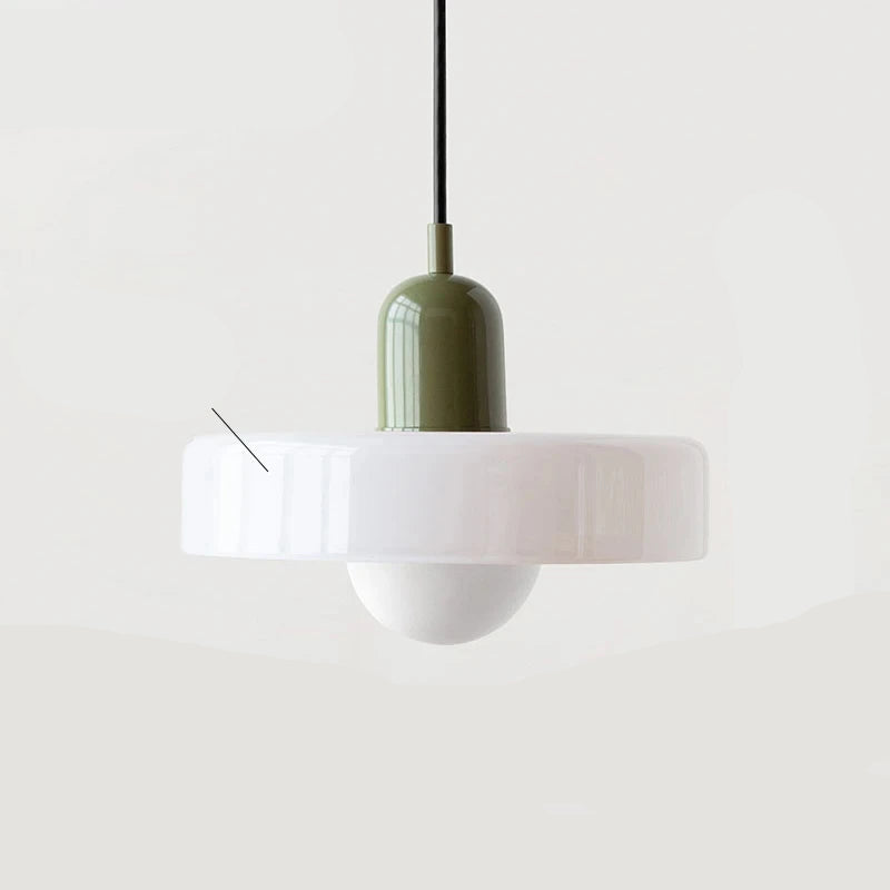 Bauhaus Glass Chandelier