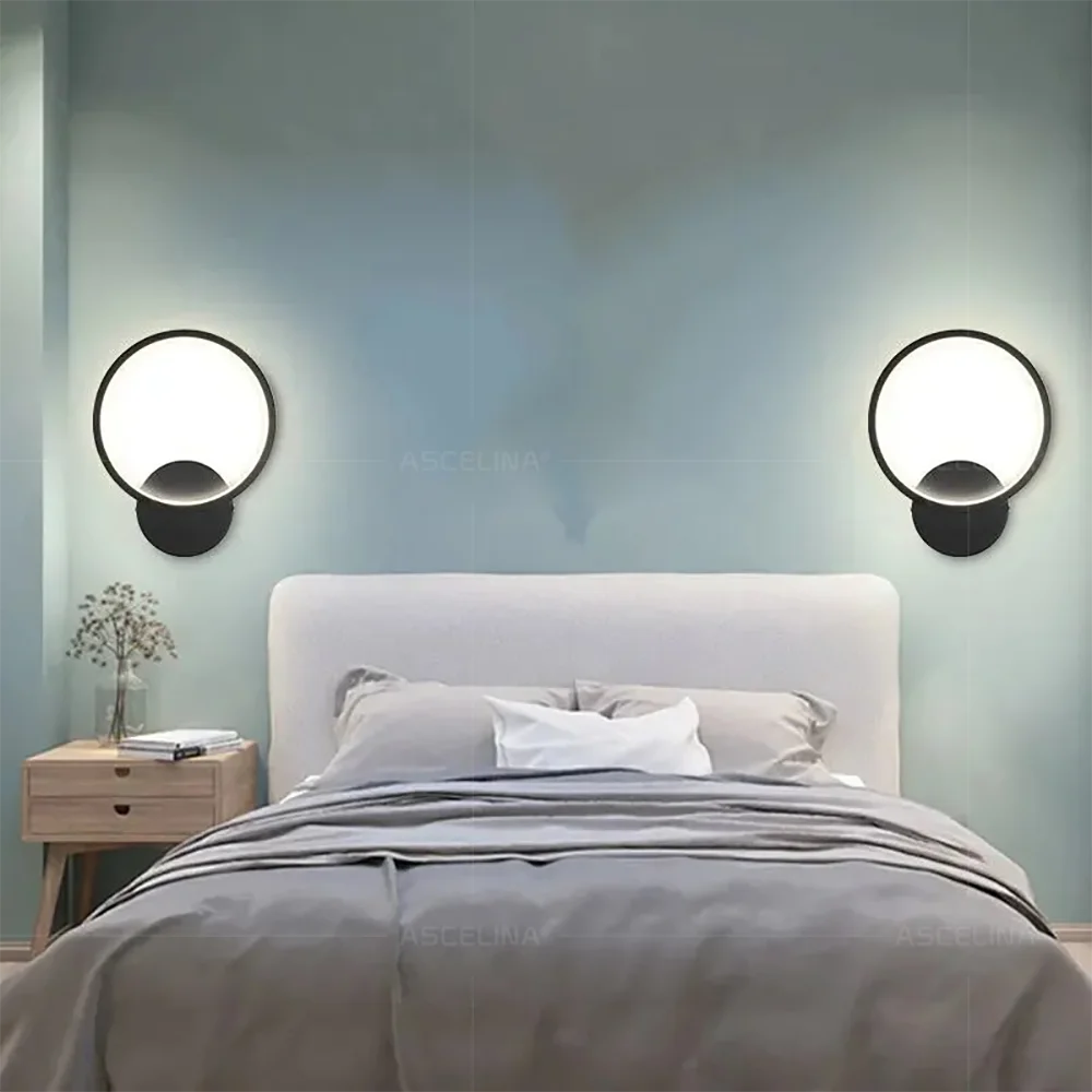 Round Led Wall Lamp
