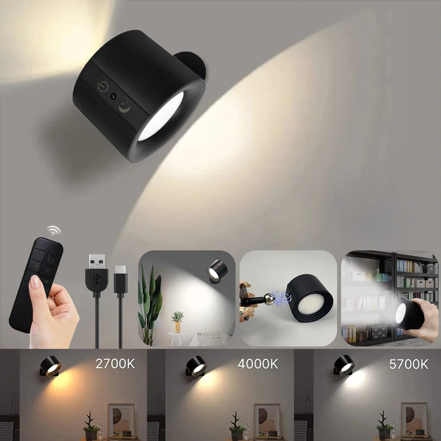 Rechargeable Magnetic Wall Light