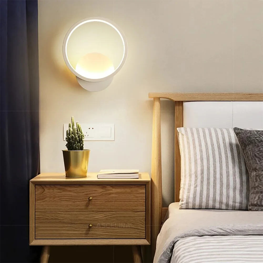 Round Led Wall Lamp
