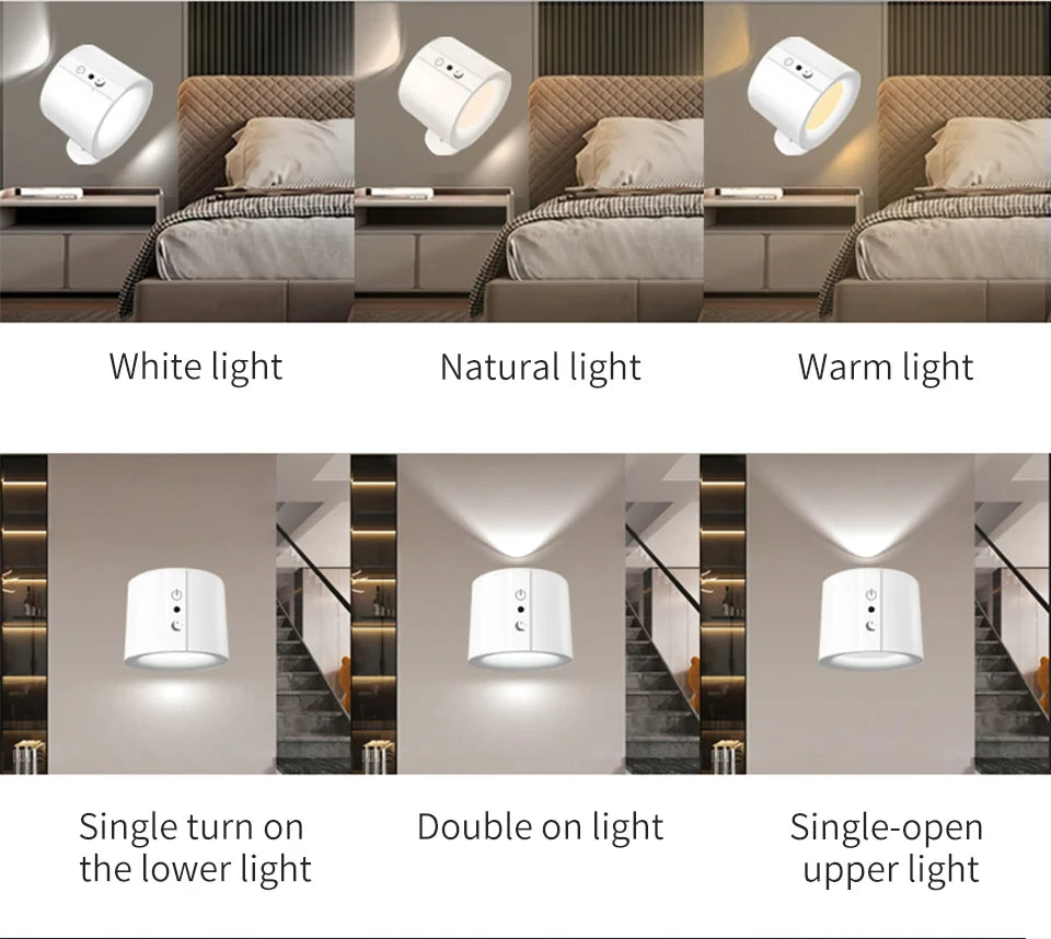 Rechargeable Magnetic Wall Light