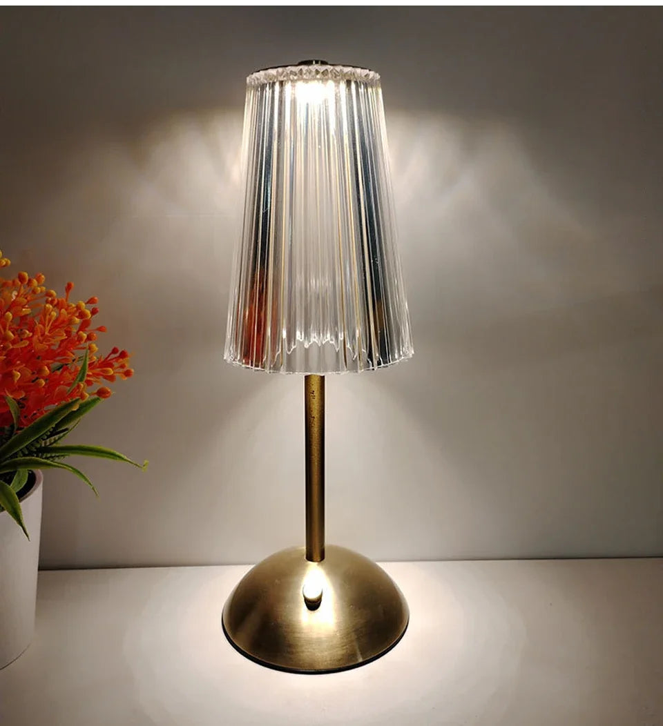 Crystal LED Table Lamp