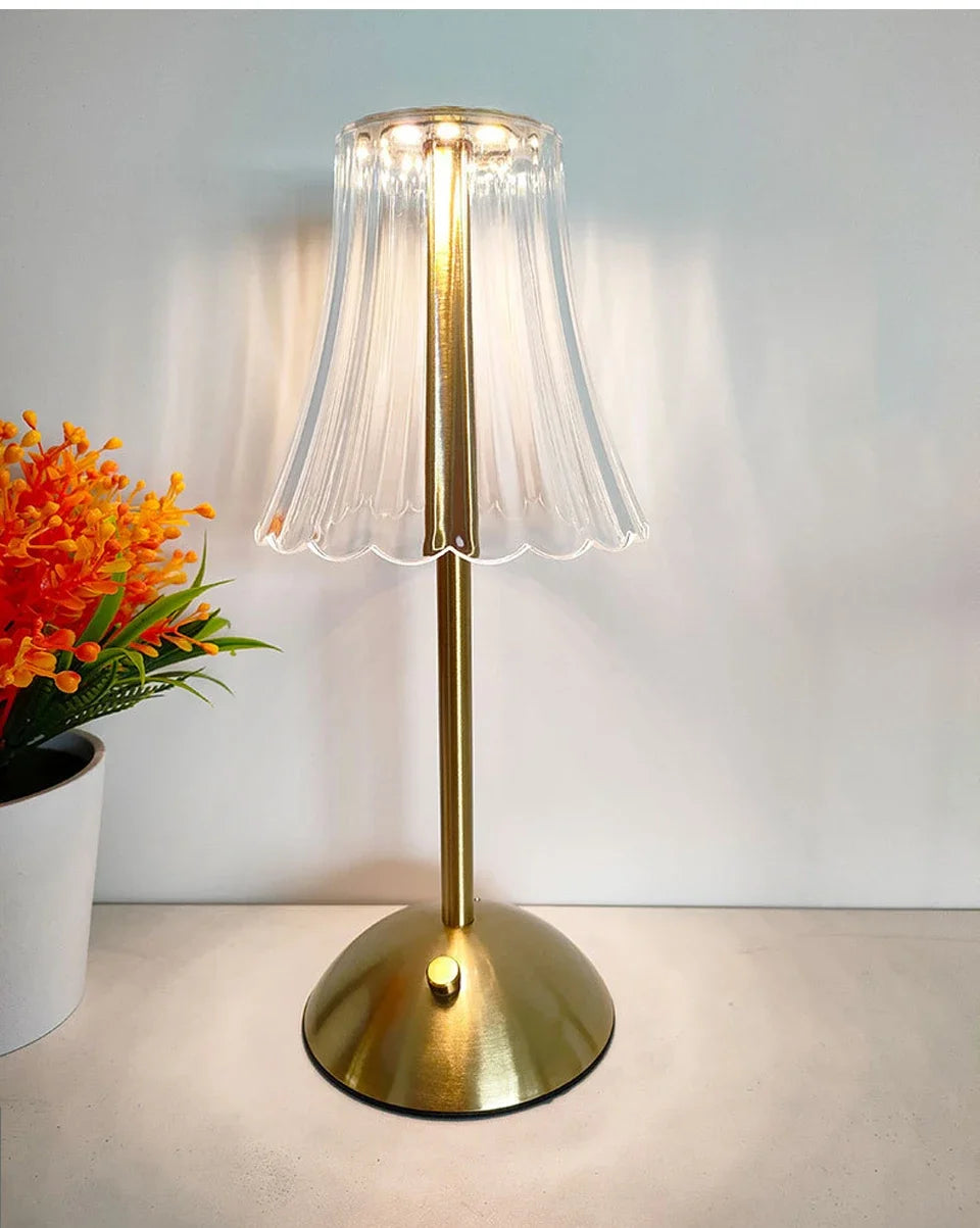 Crystal LED Table Lamp