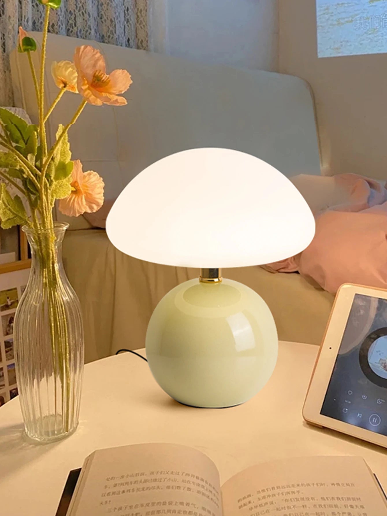 USB Round desk light