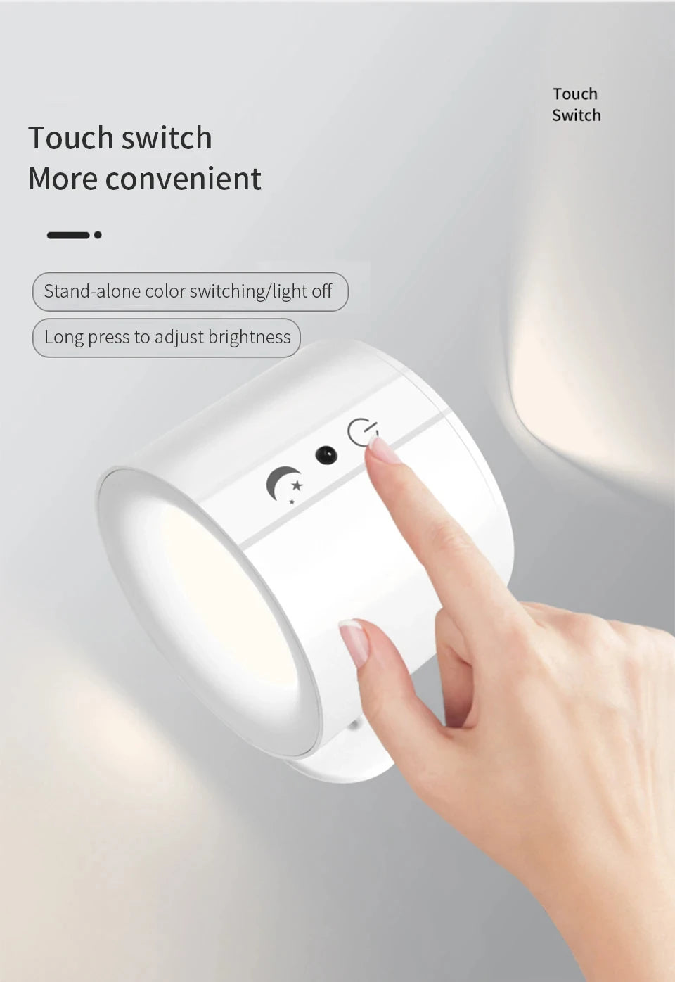 Rechargeable Magnetic Wall Light