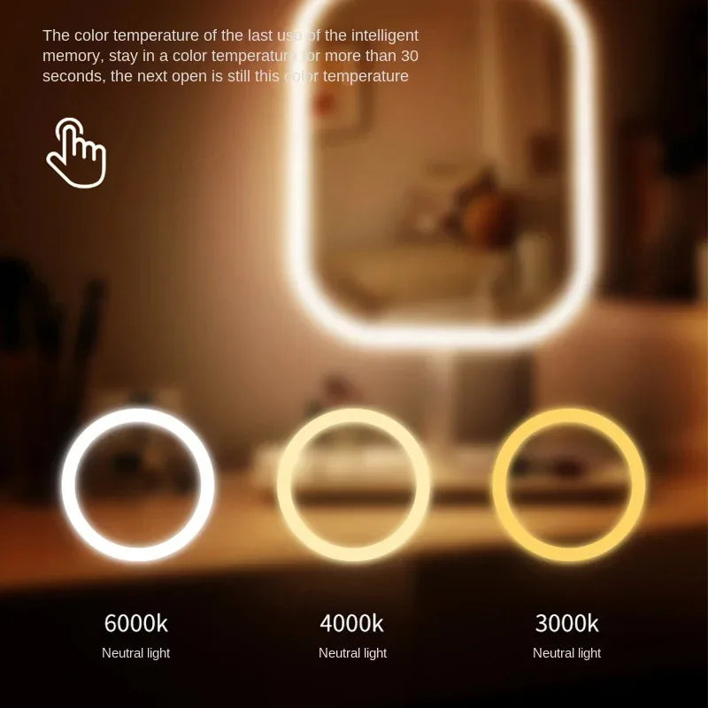Dressing Mirror LED Rechargable